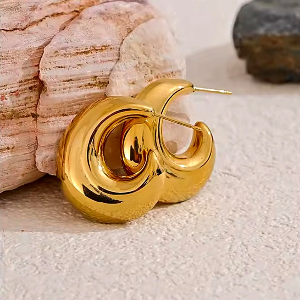 Aretes Media Luna