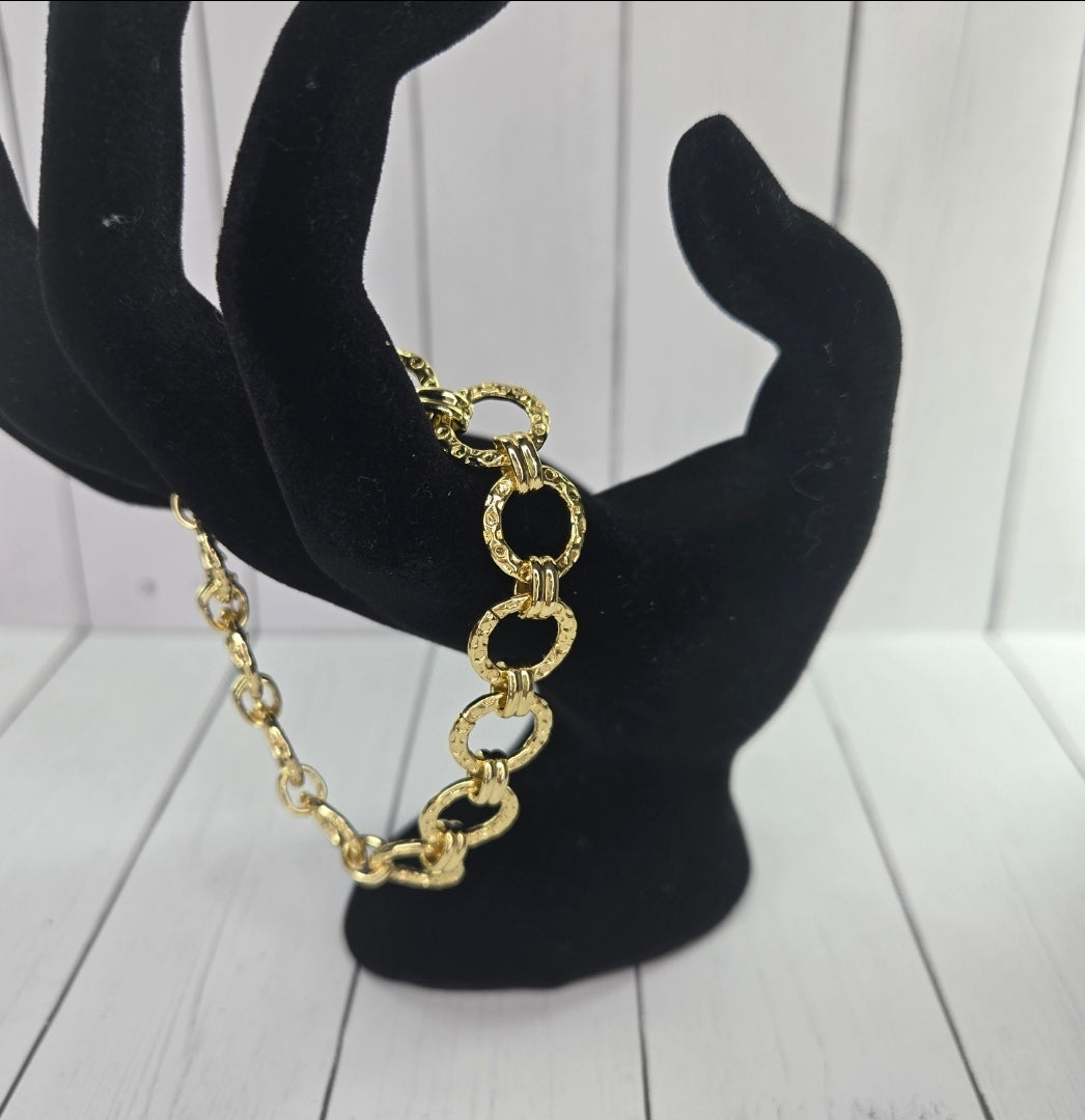 Pulsera Oval Oro