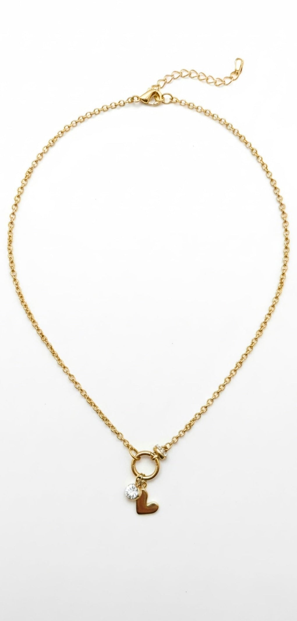 Collar Valentina Corazón Dorado